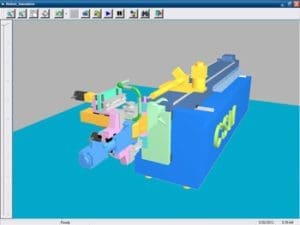 M4 and M5 touch screen controls for Tube Benders