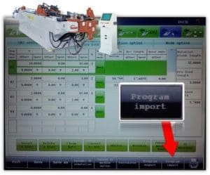 V Tube Step CNC Tube Bender Software