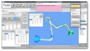 V Tube Step CNC Tube Bender Software