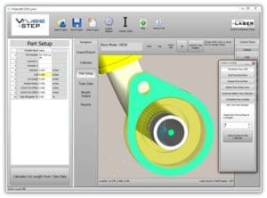 V Tube Step CNC Tube Bender Software