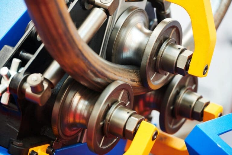 Industrial manufacturing and metal fabrication worker