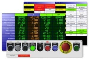 Diagnostic screens for BendPro software