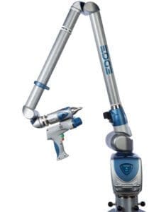 VTube-LASER FARO ScanArm measurement setup