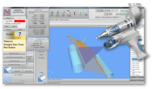 VTube-LASER split bend software screen