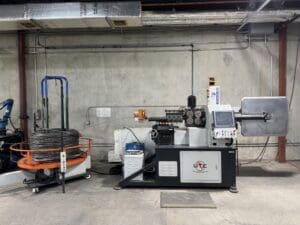 Wire bending machine for metal fabrication