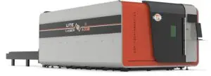 Laser cutting machine for metal fabrication